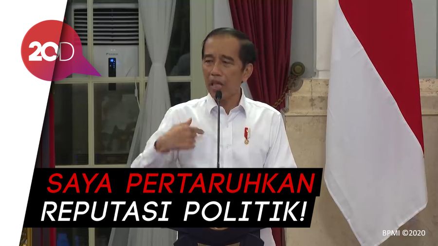 Jokowi: Asal untuk Rakyat dan Negara, Saya Pertaruhkan Reputasi Politik!