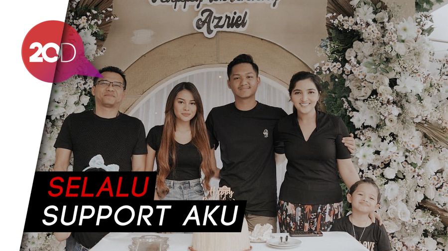 Rayakan Ulang Tahun, Azriel ke Ashanty: Terima Kasih Bunda