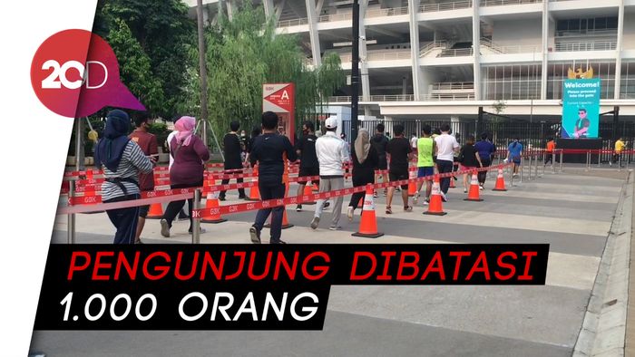 Sore Hari, GBK Tak Kalah Ramai Dikunjungi Warga Berolahraga