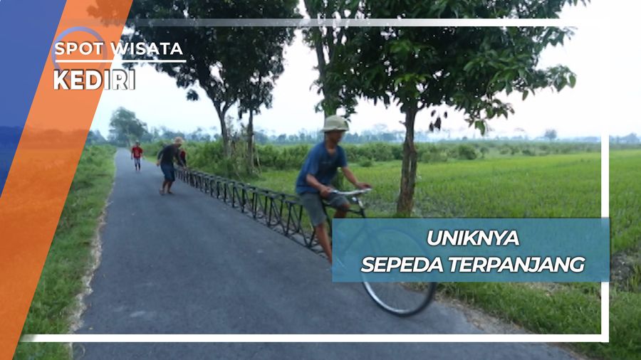 Sepeda Panjang Ala Desa Blawe Kediri