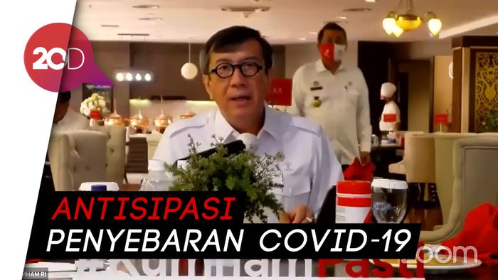 Menkum HAM Tolak Tahanan Baru Masuk Lapas, Kecuali Sudah Inkrah