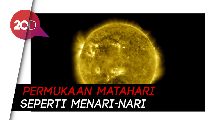 Penampakan Aktivitas Matahari Selama 10 Tahun