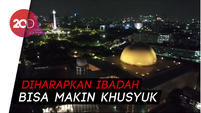 Canggih! Renovasi Masjid Istiqlal Adopsi Teknologi Kekinian