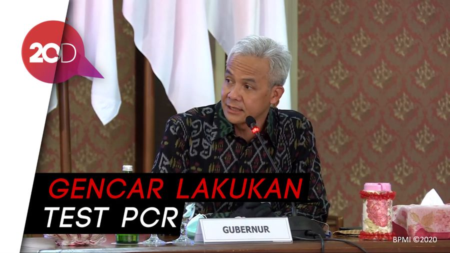 Corona di Jateng Meningkat, Ganjar Beri Penjelasan ke Jokowi