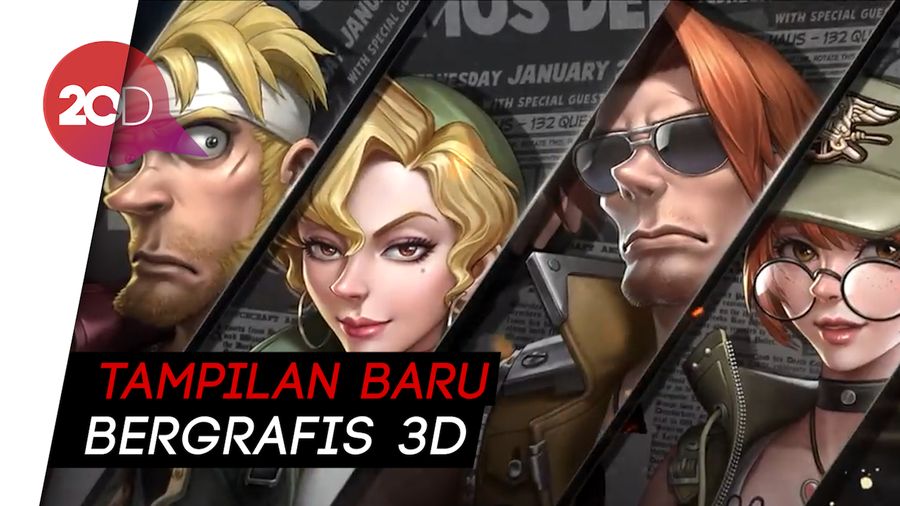 Penampakan Metal Slug, Game Lawas yang Tencent Bawa ke Smartphone