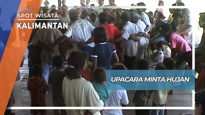 Upacara Adat Minta Hujan, Kalimantan