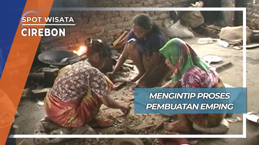 Mengintip Proses Pembuatan Emping, Cirebon