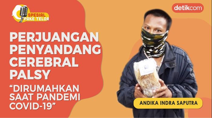 Pabriknya Tutup, Penyandang Cerebral Palsy Ini Jualan Tisu dan Karak