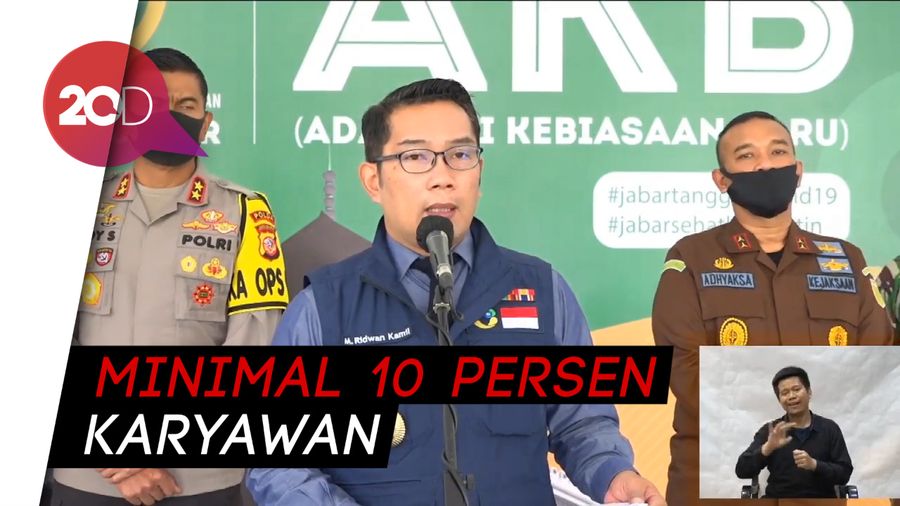 Buruh Unilever Kena Corona, RK: Industri Besar Wajib Tes PCR