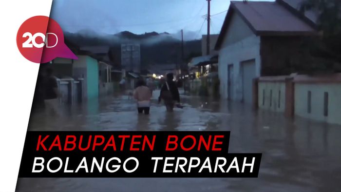 Hujan Deras, 3 Wilayah di Gorontalo Terendam Banjir