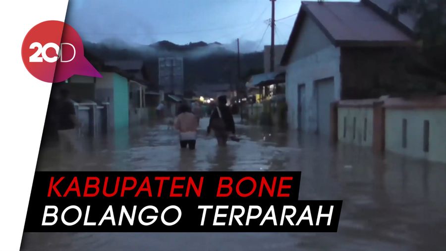Hujan Deras, 3 Wilayah di Gorontalo Terendam Banjir