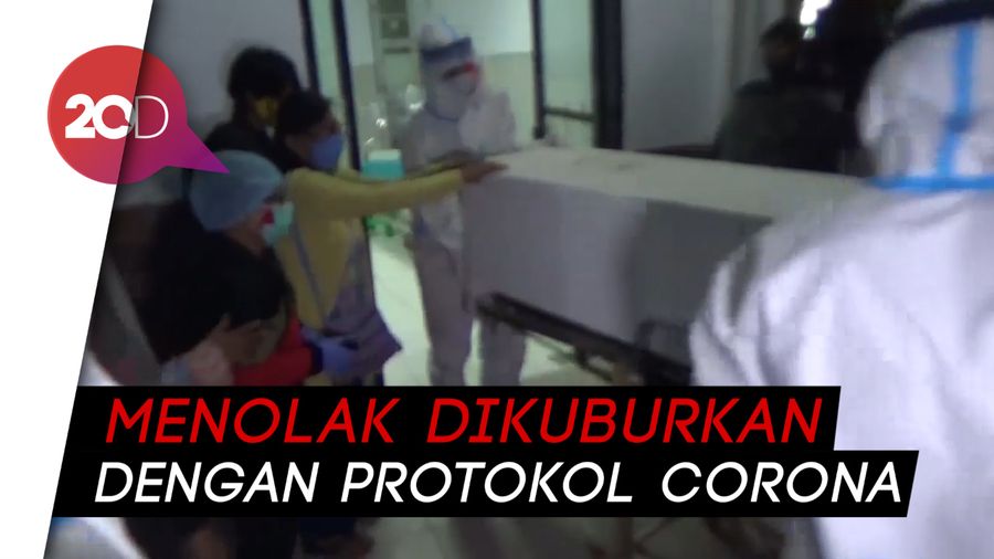 Ingin Ambil Jenazah PDP Corona, Keluarga Cekcok dengan Polisi