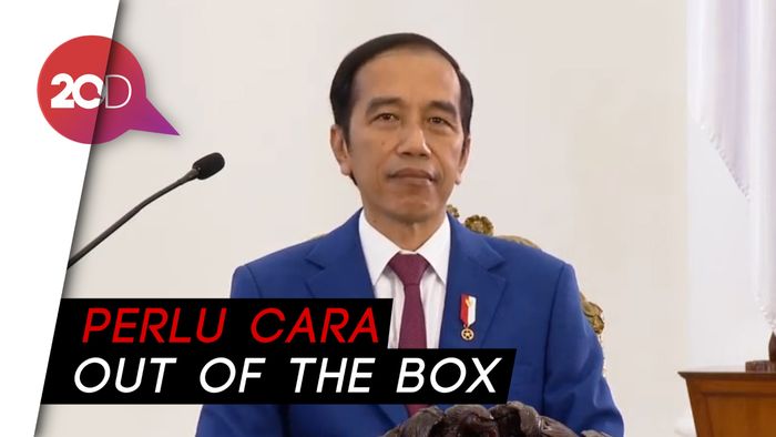 Jokowi ke Rektor Se-RI: Cetak SDM Unggul Jangan Pakai Cara Biasa