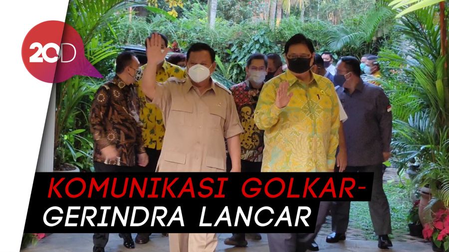 Temui Prabowo, Airlangga: Silaturahmi Demi Mempersolid Pemerintah