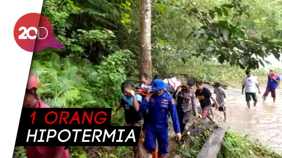 Terjebak Arus Deras, 33 Wisatawan Air Terjun di Konawe Dievakuasi