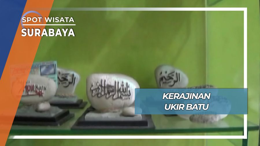 Menyulap Batu Kali Menjadi Karya Seni, Surabaya