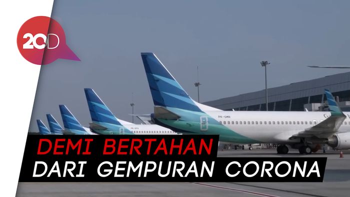 Garuda Tawarkan Pensiun Dini untuk Karyawannya