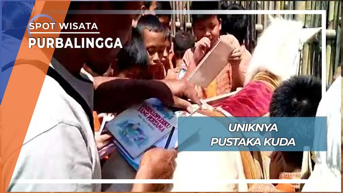 Uniknya Pustaka Kuda, Purbalingga