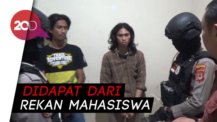 2 Mahasiswa Terciduk Simpan Ganja