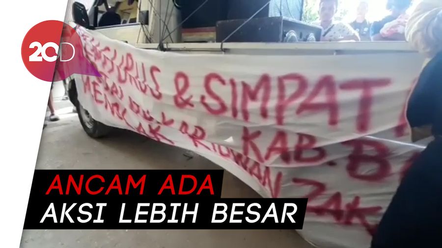 Kisruh Dukungan Paslon, Kantor Golkar Sultra Digeruduk Simpatisan!