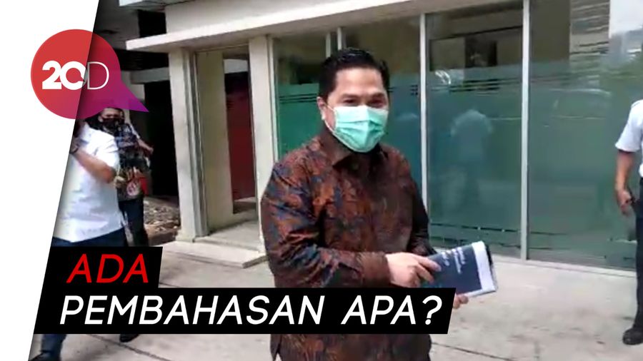 Teka-teki Erick Thohir Sambangi KPK