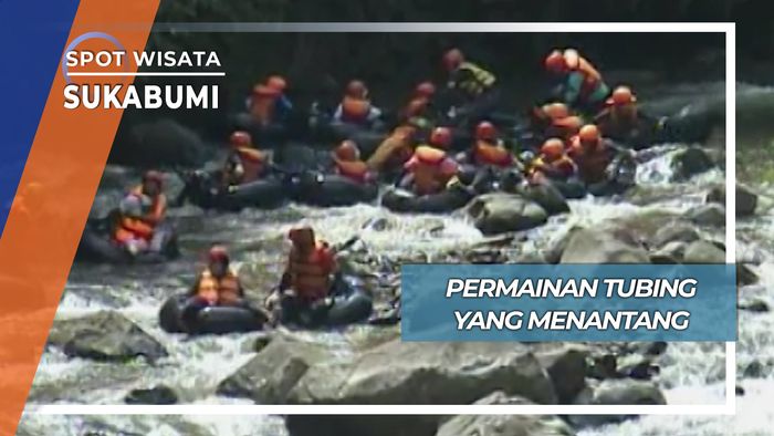 Menaklukan Jeram dengan Ban Bekas, Sukabumi