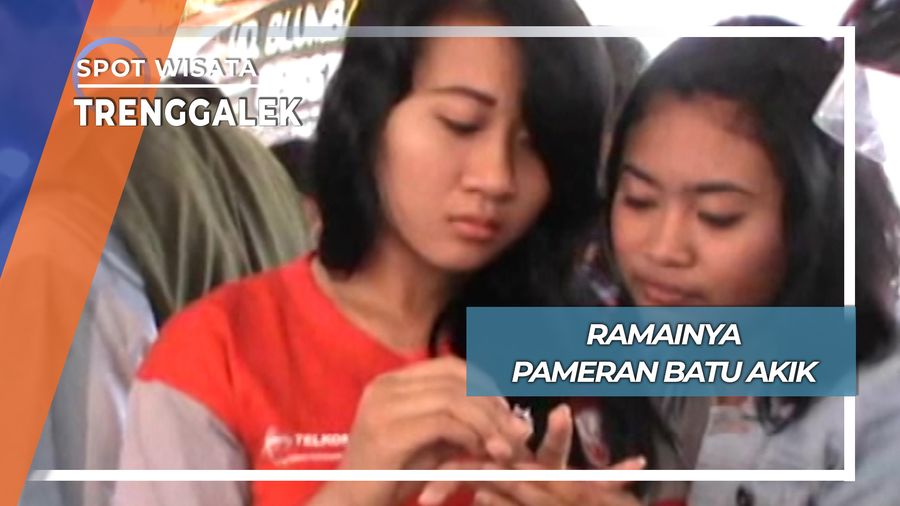 Ramainya Pameran Batu Akik, Trenggalek