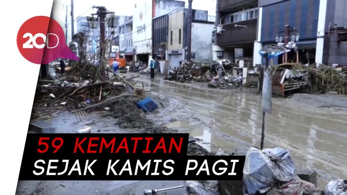 Evakuasi Korban Banjir Jepang Berlanjut, 11 Orang Dilaporkan Hilang