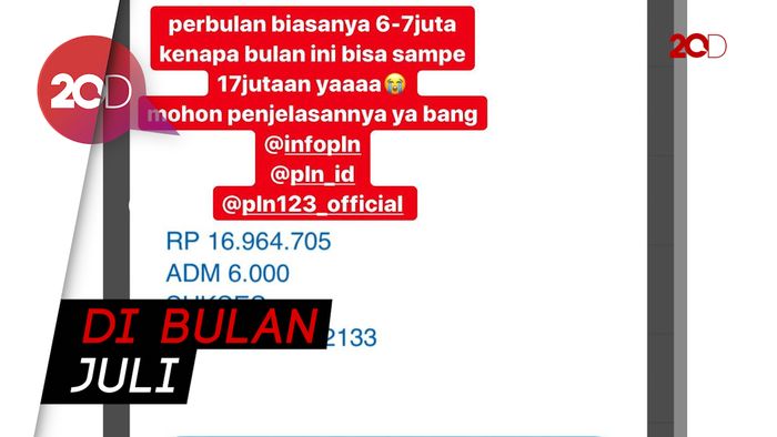 Tagihan PLN Kartika Putri dan Chef Arnold Bengkak hingga Belasan Juta