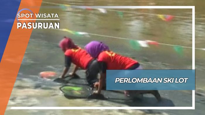 Unik Seru Lomba Ski Lot, Adu Cepat Di Atas Lumpur Pasuruan