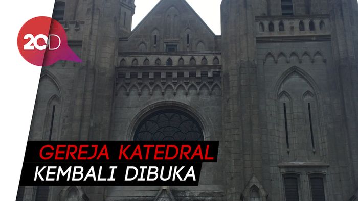Gereja Katedral Pastikan Gelar Ibadah Lagi Minggu Besok