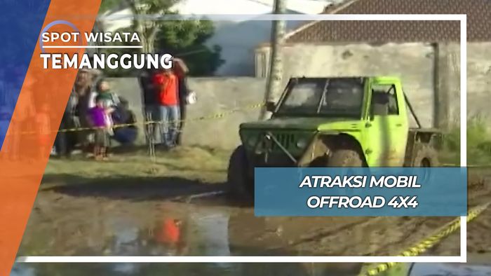 Atraksi Mobil Offroad  Temanggung