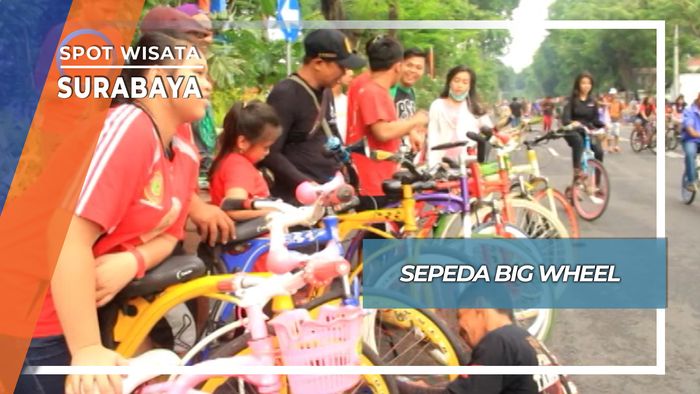 Sepeda Seru Big Wheel Surabaya