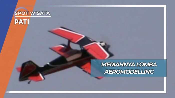 Atraksi Aeromodelling Waduk Gunung Rowo Pati