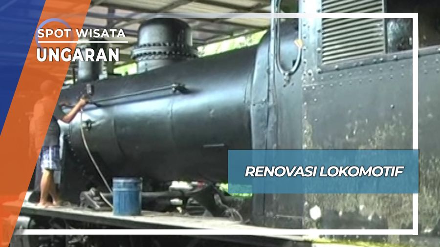 Restorasi Lokomotif Uap Museum Kereta Api Ambarawa