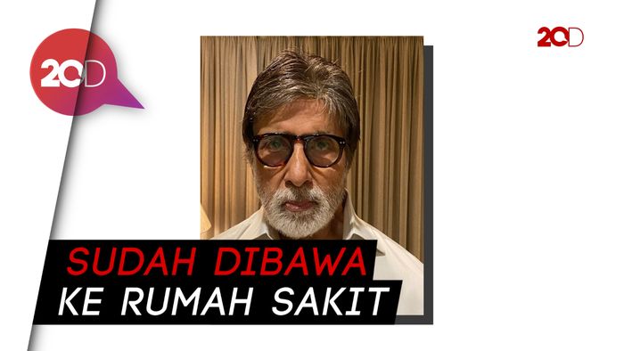 Aktor Bollywood Amitabh Bachchan Positif COVID-19
