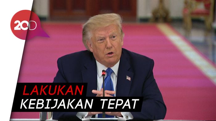 Trump Klaim Selamatkan Banyak Nyawa Warga Amerika Serikat