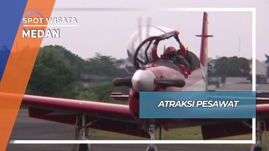 Tontonan Seru Atraksi di Udara, Medan