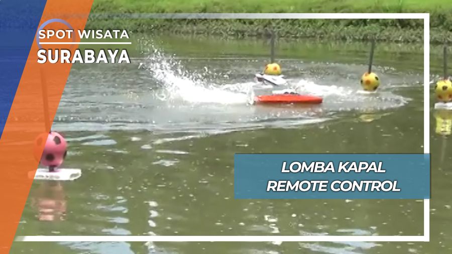 Lomba Kapal Remote Control, Surabaya