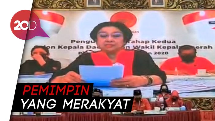 Pesan Megawati Bagi Calon Kepala Daerah yang Diusung PDIP