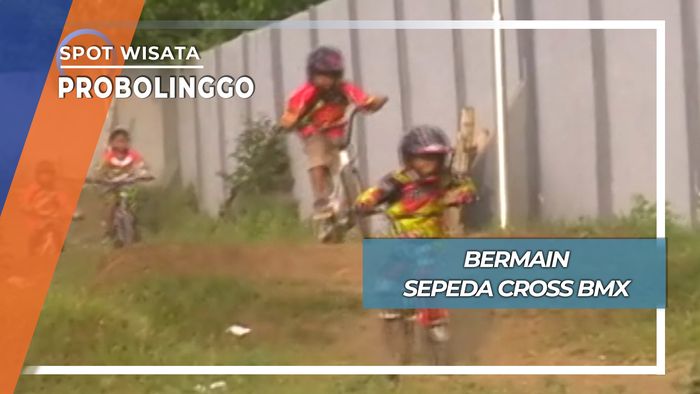 Ekstrim Seru Sepeda Mini Cross BMX GOR Mastrip Kedopok Probolinggo