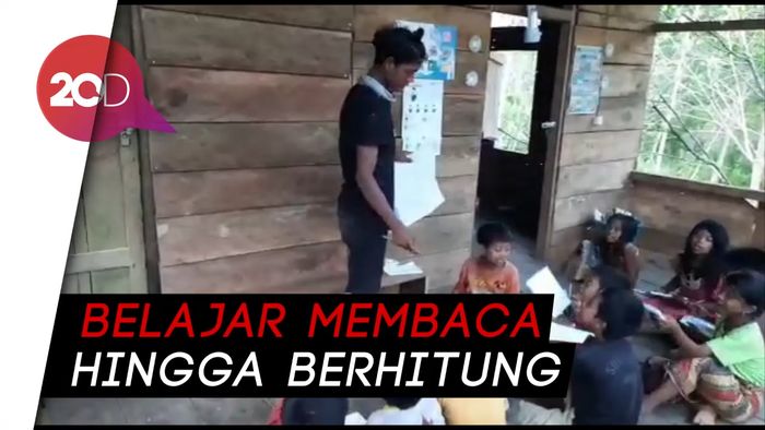 Melihat Antusias Anak Rimba di Jambi Menuntut Ilmu