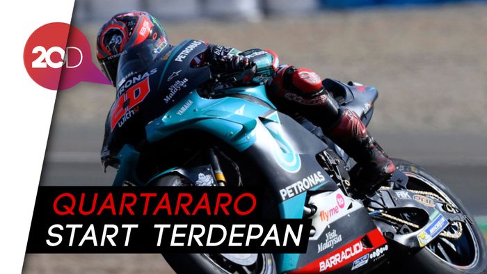 Quartararo Jadi yang Tercepat di Kualifikasi MotoGP Spanyol