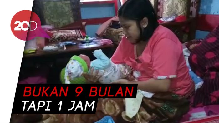 Kisah Wanita di Tasikmalaya Mendadak Hamil 1 Jam Lalu Melahirkan