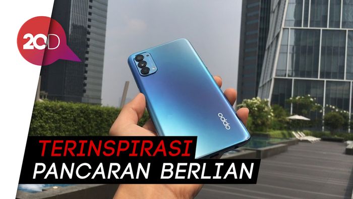 Menggenggam Ponsel Trendi OPPO Reno4 yang Bakal Dirilis
