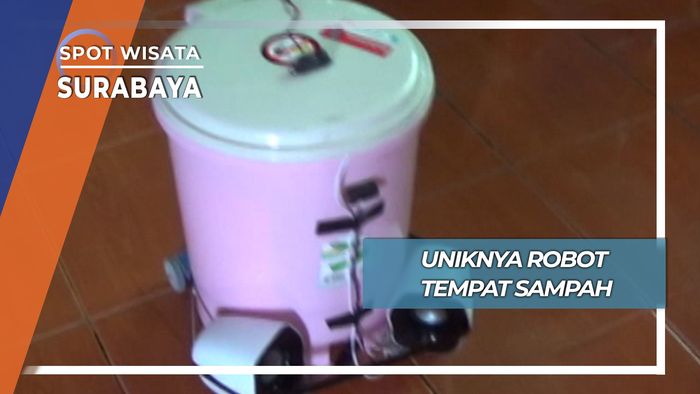 Robot Tempat Sampah, Surabaya