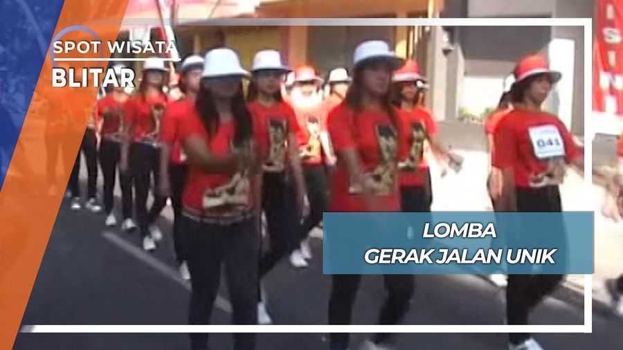 Lomba Gerak Jalan Unik, Blitar