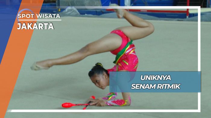 Uniknya Senam Ritmik, Jakarta