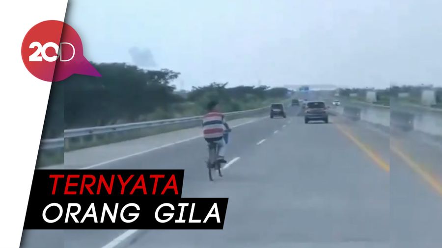 Pesepeda yang Masuk Tol Pejagan Sudah Diamankan