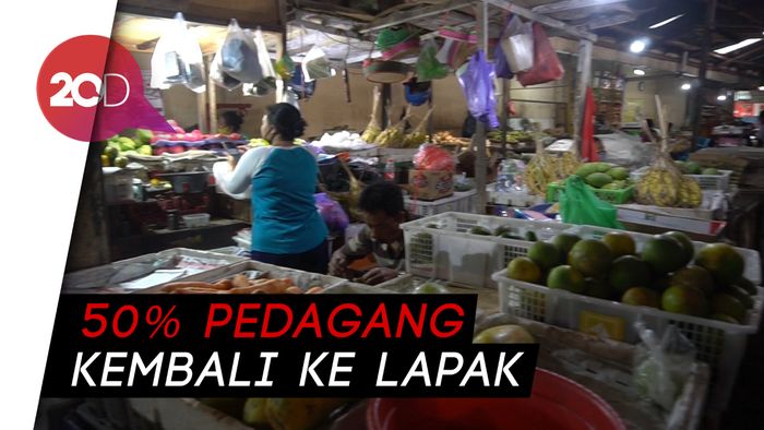 Sempat Ditutup Karena Corona, Pasar Harjodaksino Kembali Buka